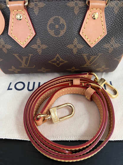 Louis Vuitton 2022 Nano Speedy Monogram