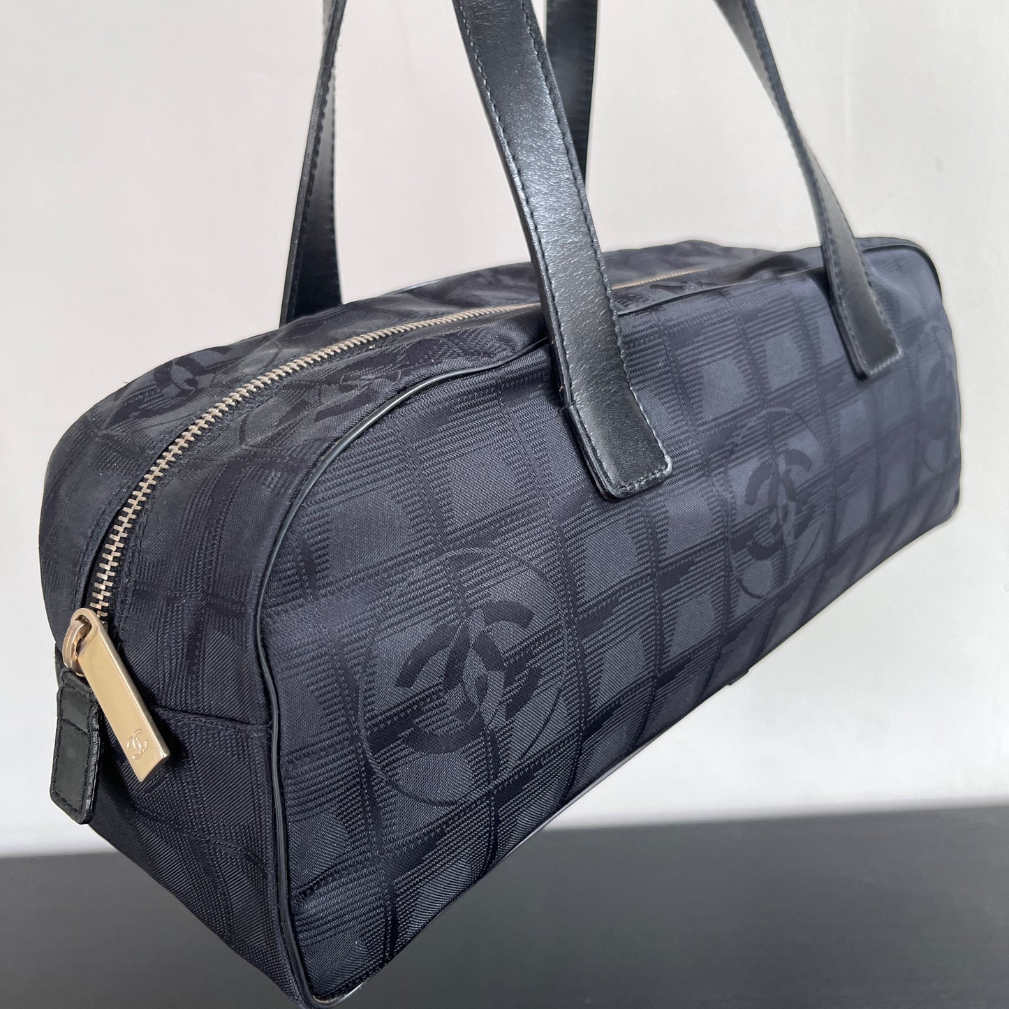 Chanel Baguette Travel Line Nylon Bag