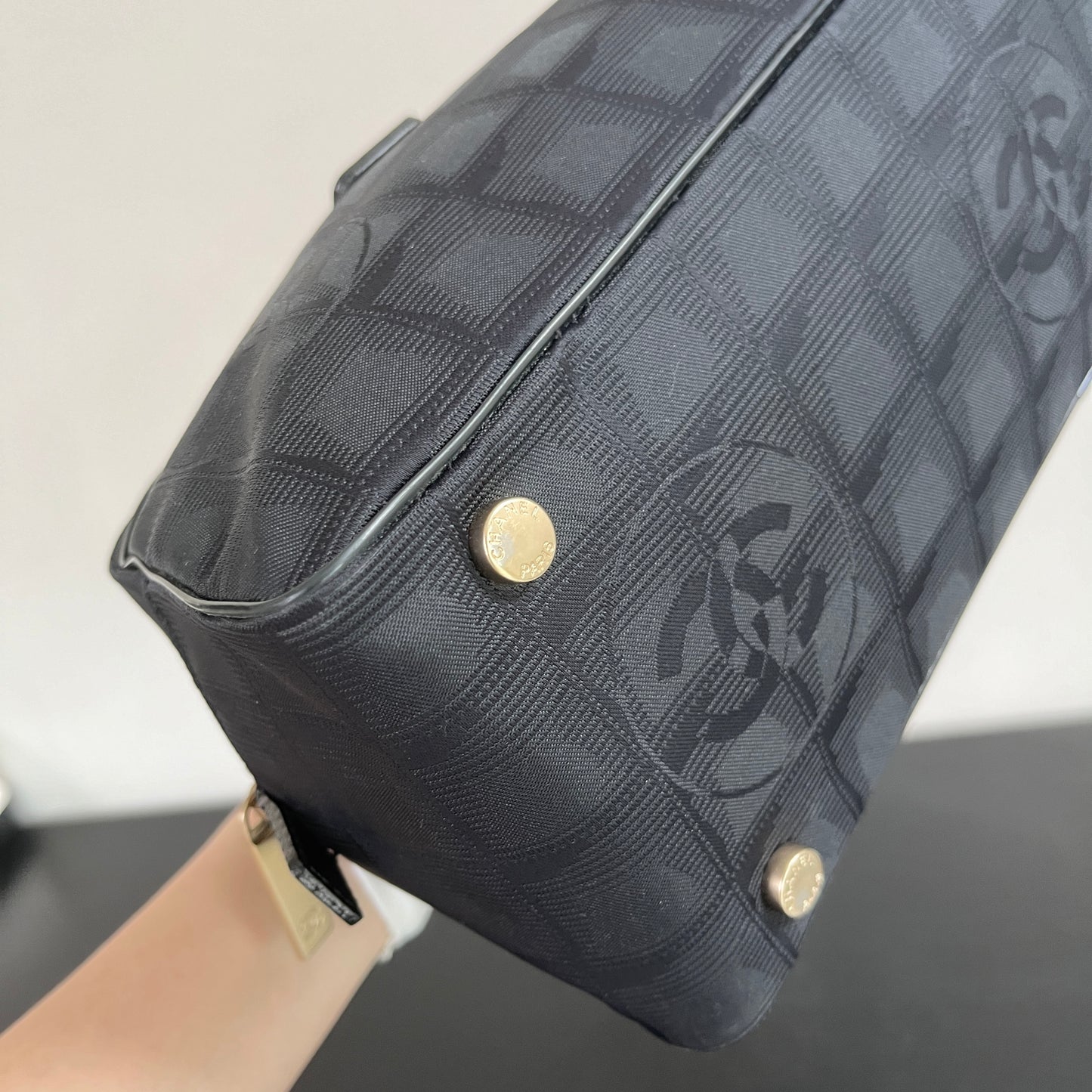 Chanel Baguette Travel Line Nylon Bag