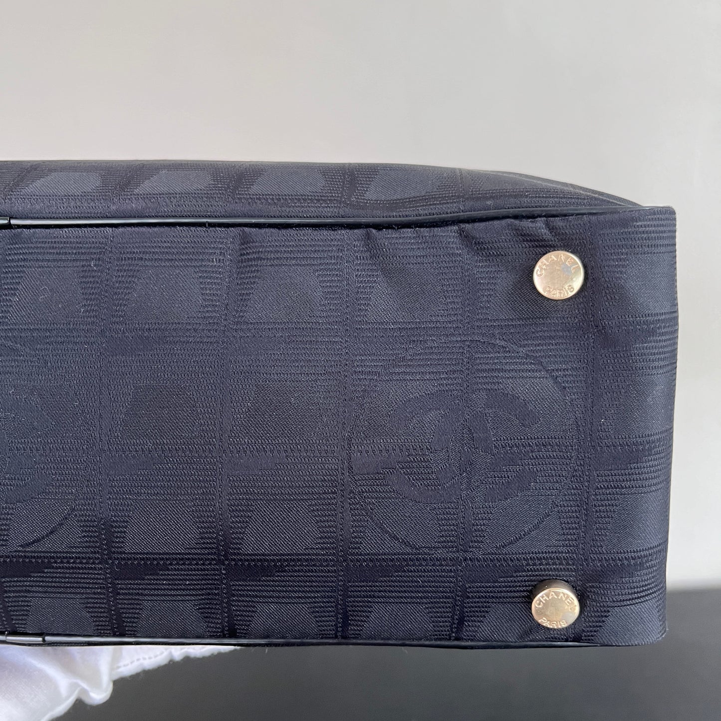 Chanel Baguette Travel Line Nylon Bag