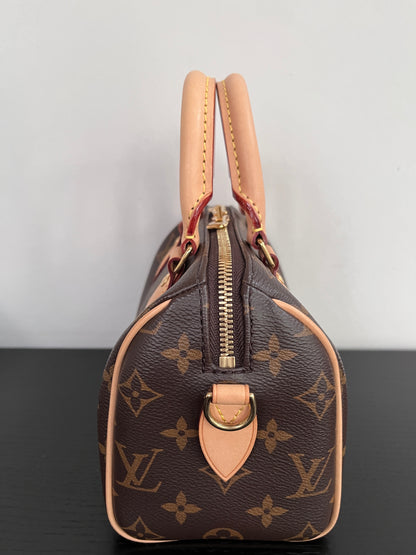 Louis Vuitton Speedy Bandoulière 20 Monogram NO LOCK & KEYS