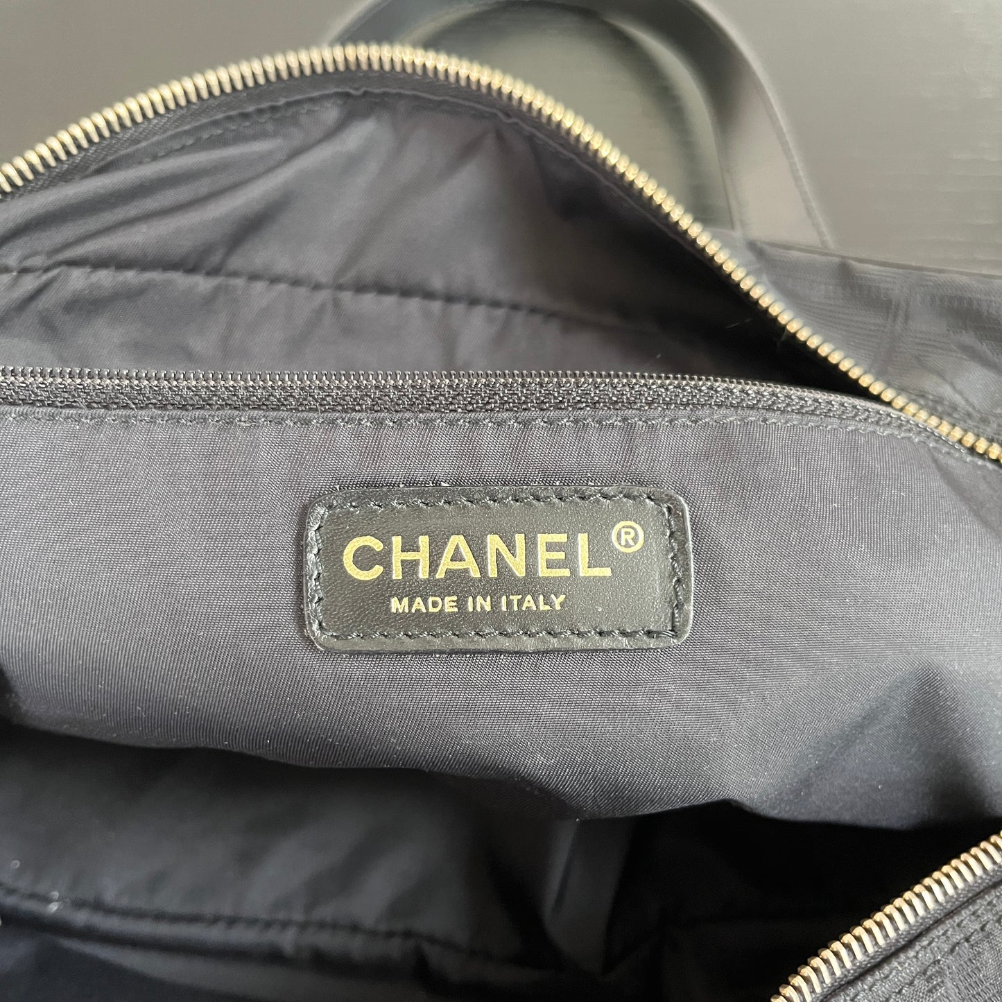 Chanel Baguette Travel Line Nylon Bag