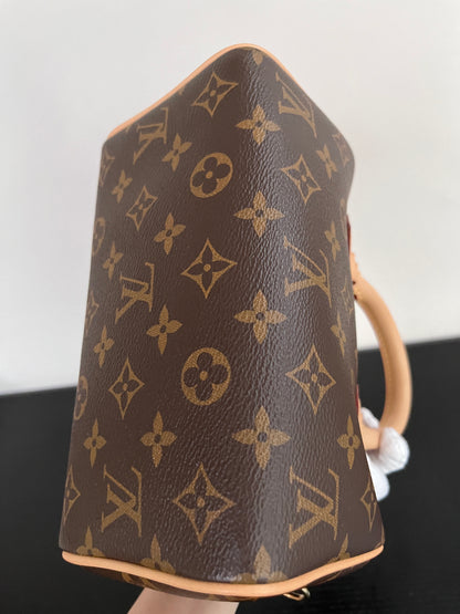 Louis Vuitton Speedy Bandoulière 20 Monogram NO LOCK & KEYS