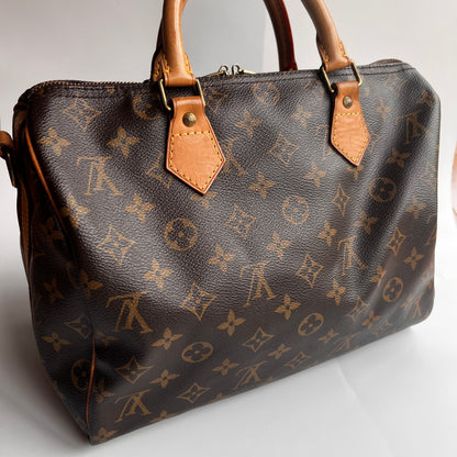 Louis Vuitton Speedy Bandoulière 30 Monogram Crossbody Bag