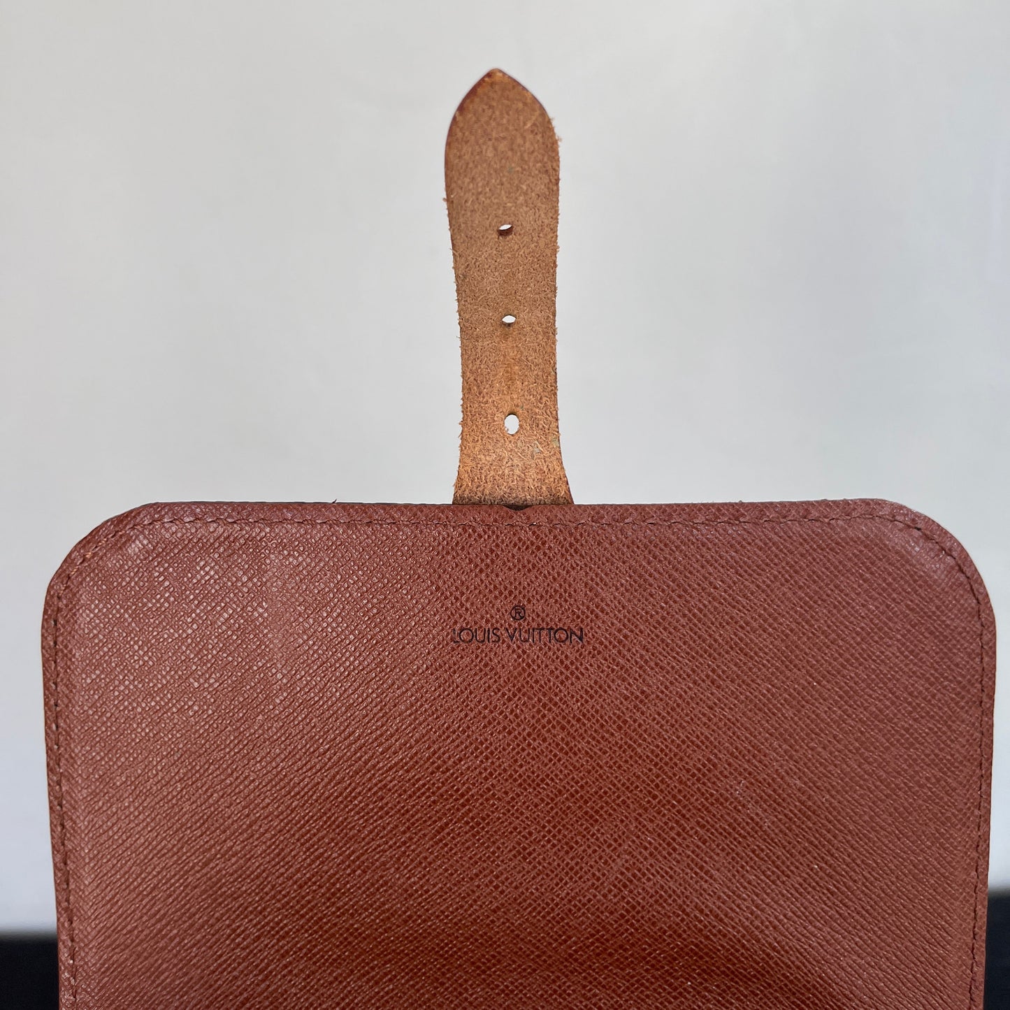 LV Cartouchiere vintage bag heatstamp