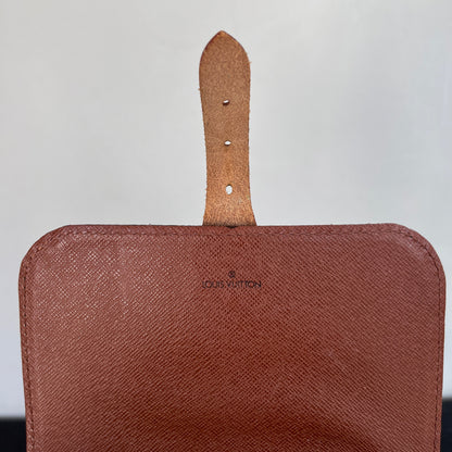 LV Cartouchiere vintage bag heatstamp