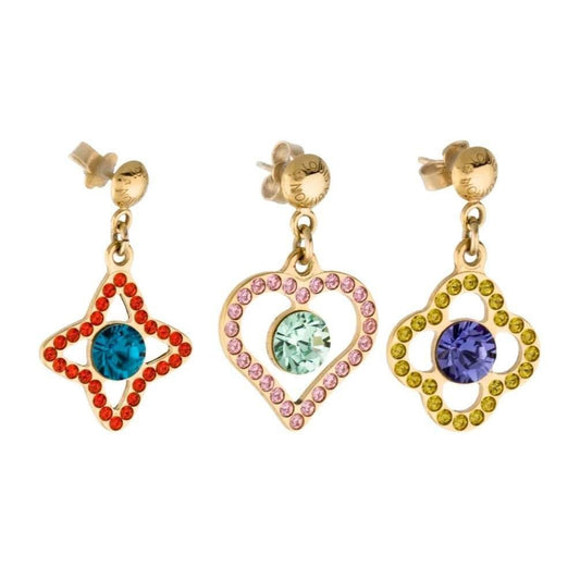 LV Louis Vuitton Swarovski Earrings