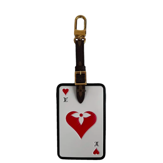 LV MONOGRAM GAME ON CARD LUGGAGE TAG MP2912 (WITHOUT O-Ring)