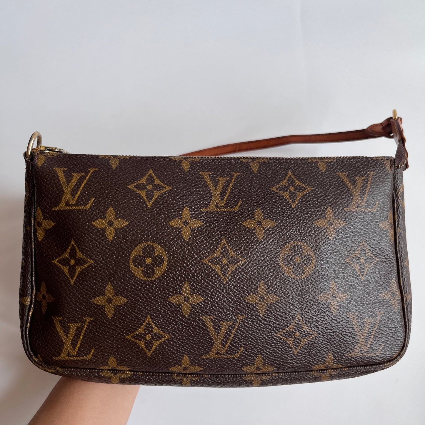 LV Vintage Monogram Pochette With Crossbody Strap Singapore