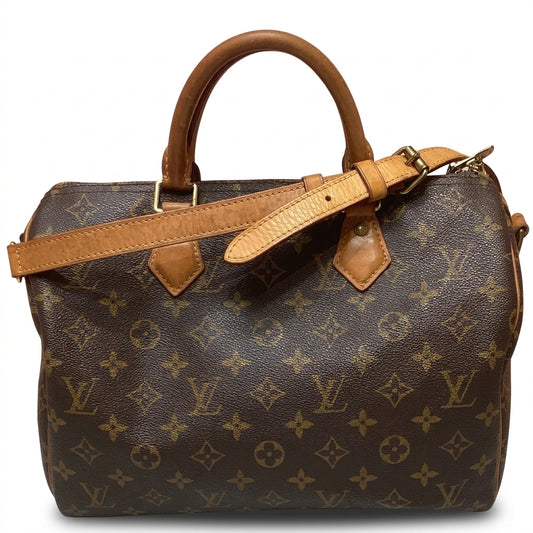Buy Pre-owned Louis Vuitton Speedy Bandouliere 30 Monogram Crossbody Bag in Singapore