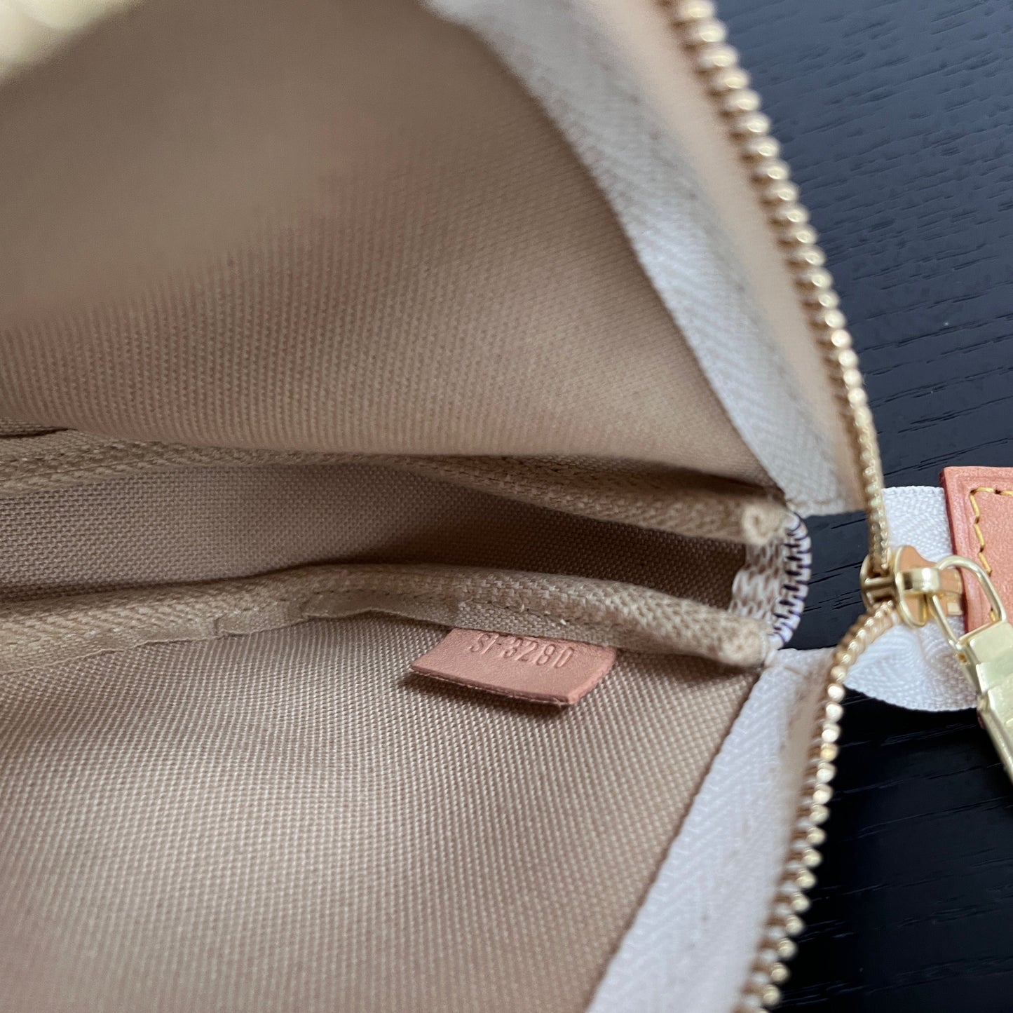 Louis Vuitton 2020 Mini Pochette Accessoires Damier Azur Singapore
