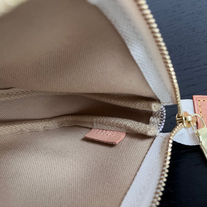 Louis Vuitton 2020 Mini Pochette Accessoires Damier Azur Singapore
