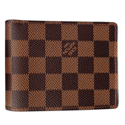 Buy pre-owned Louis Vuitton Damier Ebene Coated Canvas Multiple Bifold Wallet in Singapore