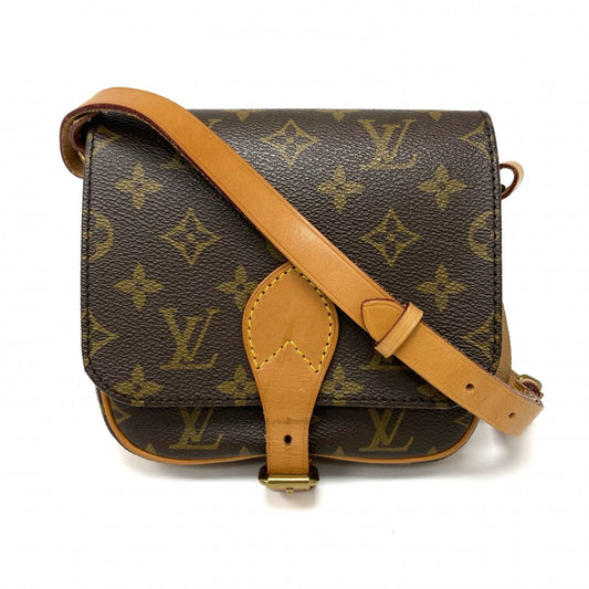 Louis Vuitton LV Cartouchiere PM Monogram Canvas Shoulder Bag M51254