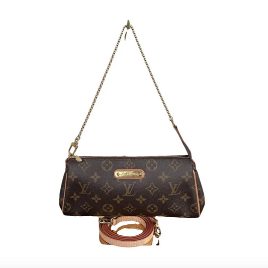 Louis Vuitton LV Monogram Eva Pochette Accessories with Strap