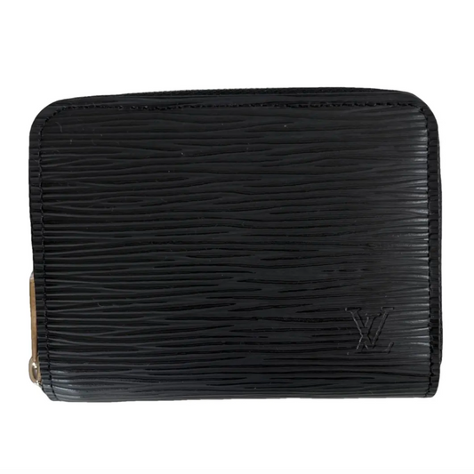 Louis Vuitton M60152 Black Epi Zippy Coin Purse 