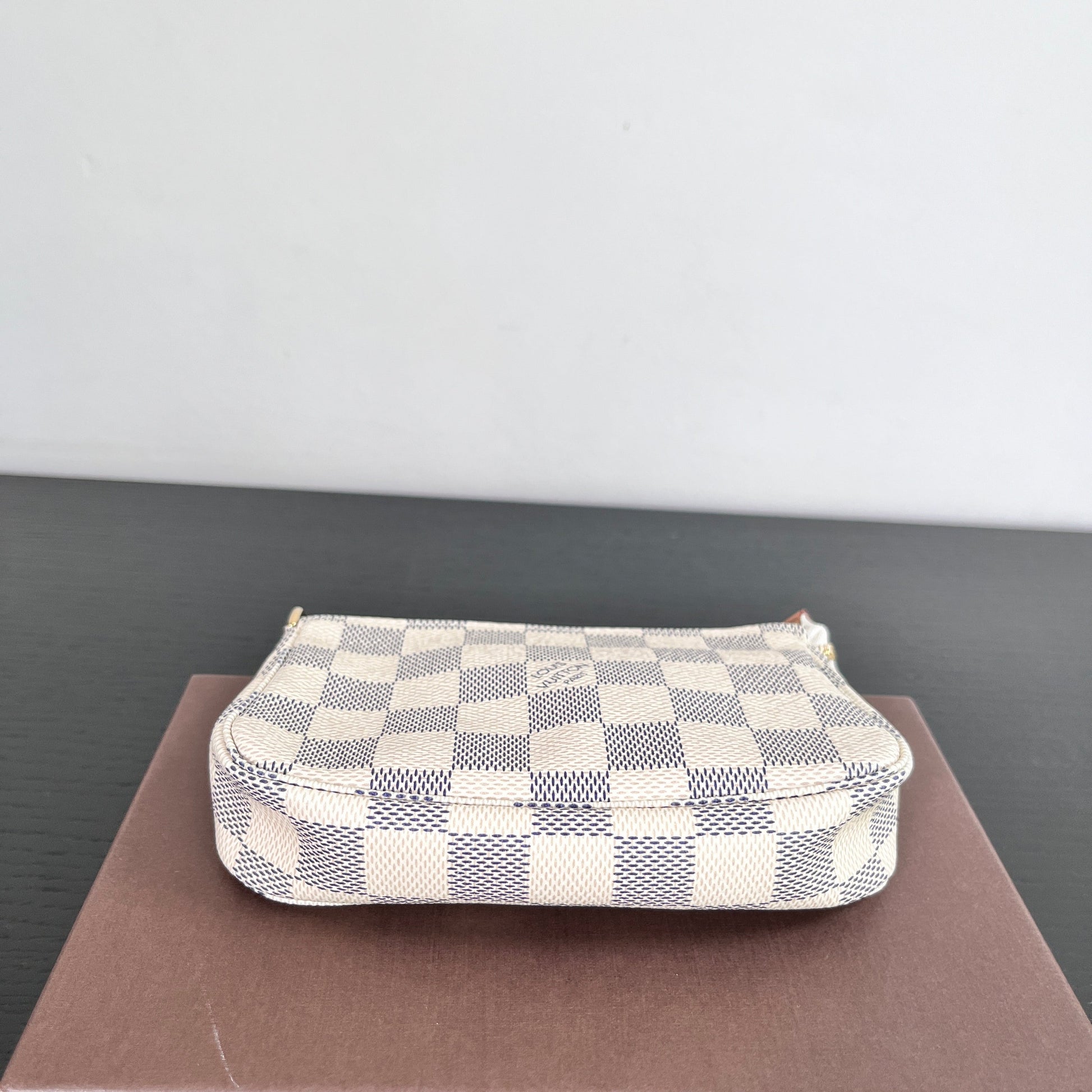Louis Vuitton Mini Pochette Accessoires Damier Azur