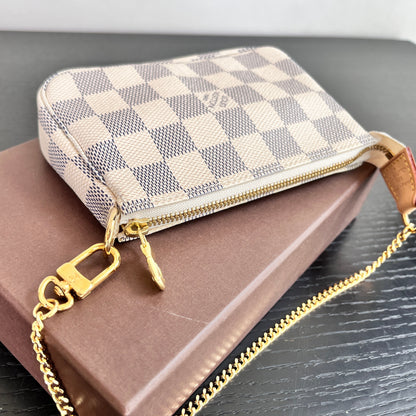 Louis Vuitton Mini Pochette Accessoires Damier Azur