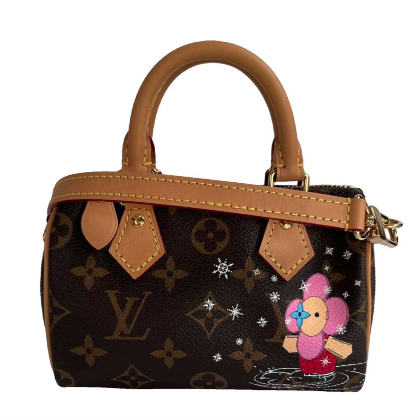 Louis Vuitton Nano Speedy Monogram Christmas 2023 Vivienne