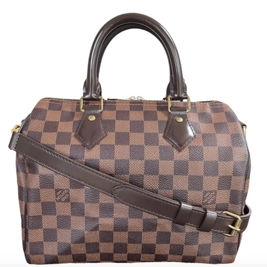 Louis Vuitton Speedy Bandoulière 25 Damier Ebene pre-owned