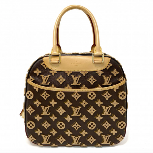 Louis Vuitton Velours Deauville Cube Monogram Without Keys