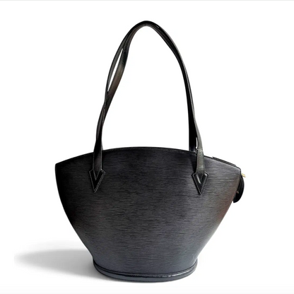 Louis Vuitton Vintage Black Epi Saint Jacques GM