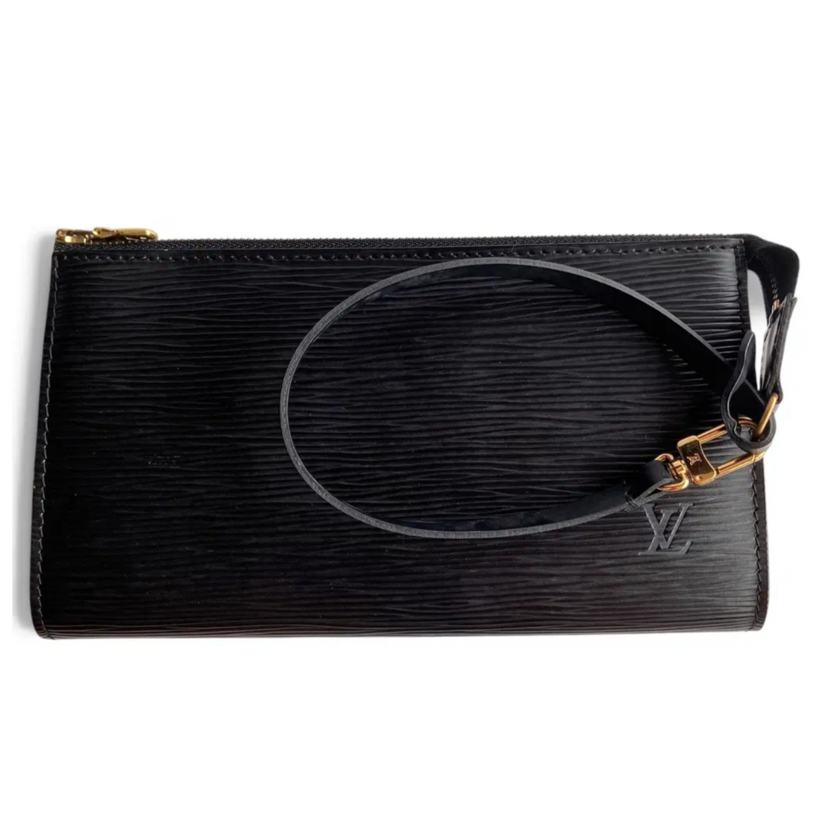 Buy Louis Vuitton Vintage Epi Noir Pochette Accessories at Poshler Collective Singapore