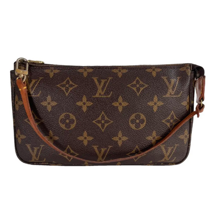 Louis Vuitton Vintage Monogram Pochette/ Pouch - older version with 1 D-ring only
