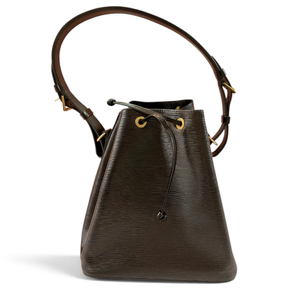 Buy Louis Vuitton Vintage Noé Black Leather Shoulder Bag in Singapore