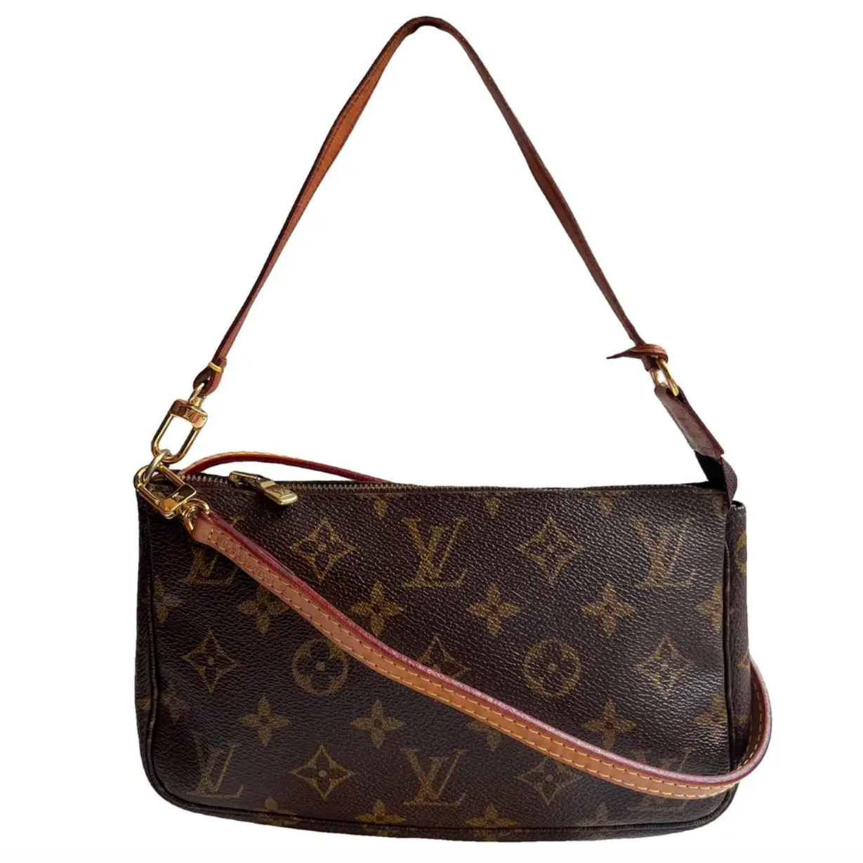 Louis Vuitton Vintage Pochette Monogram with crossbody strap