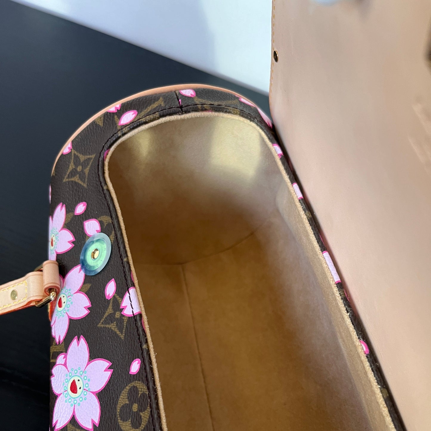 Louis Vuitton x Takashi Murakami Cherry Blossoms Papillon No Lock & Keys