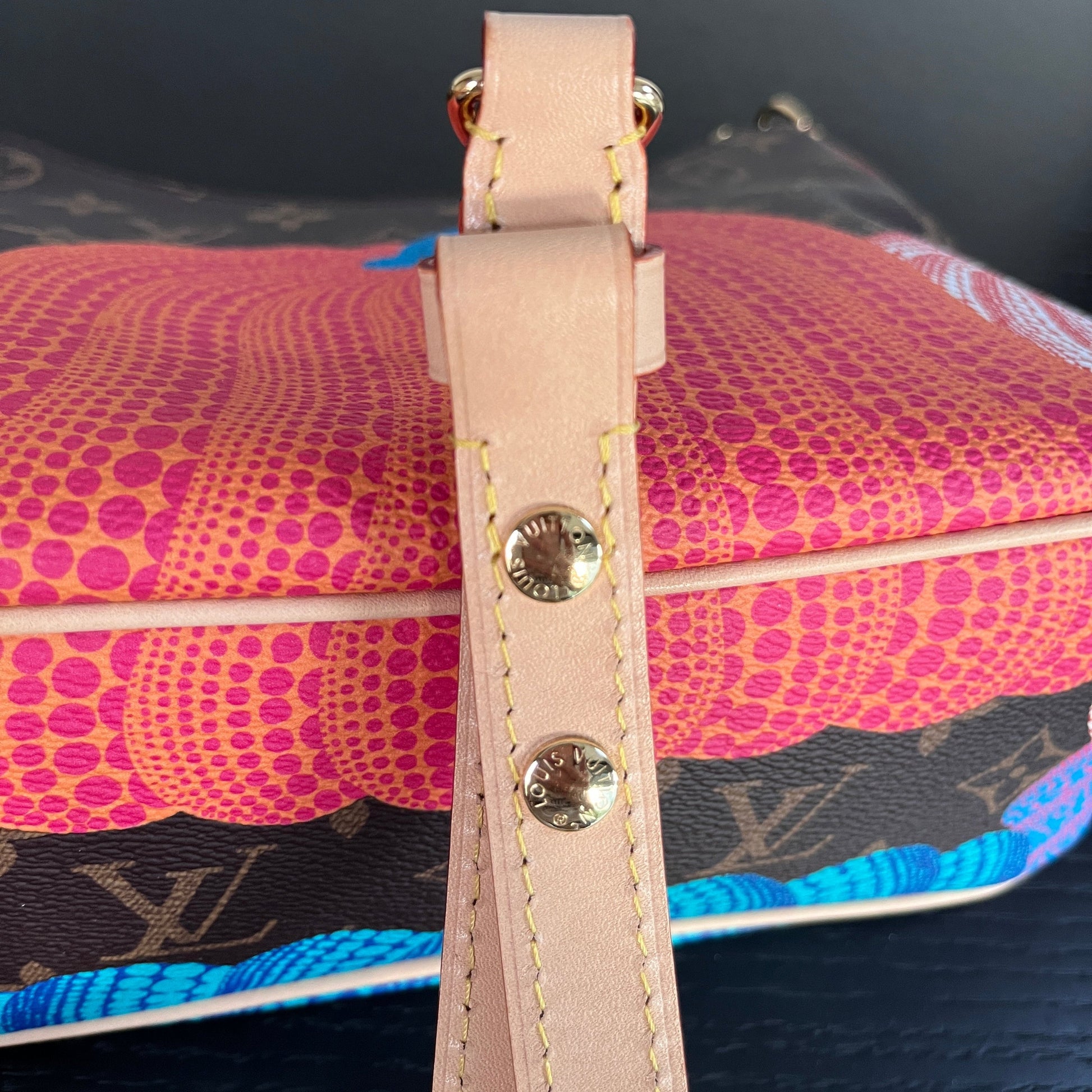 Louis Vuitton x Yayoi Kusama Pumkin Boulogne Bag