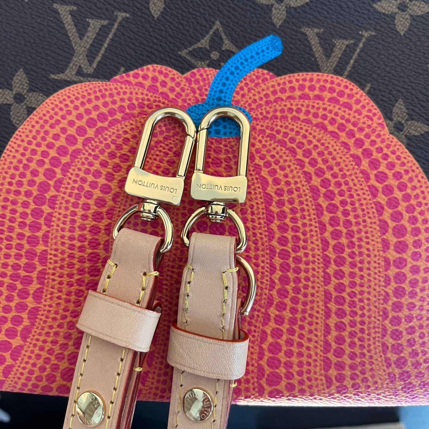 Louis Vuitton x Yayoi Kusama Pumkin Boulogne Bag