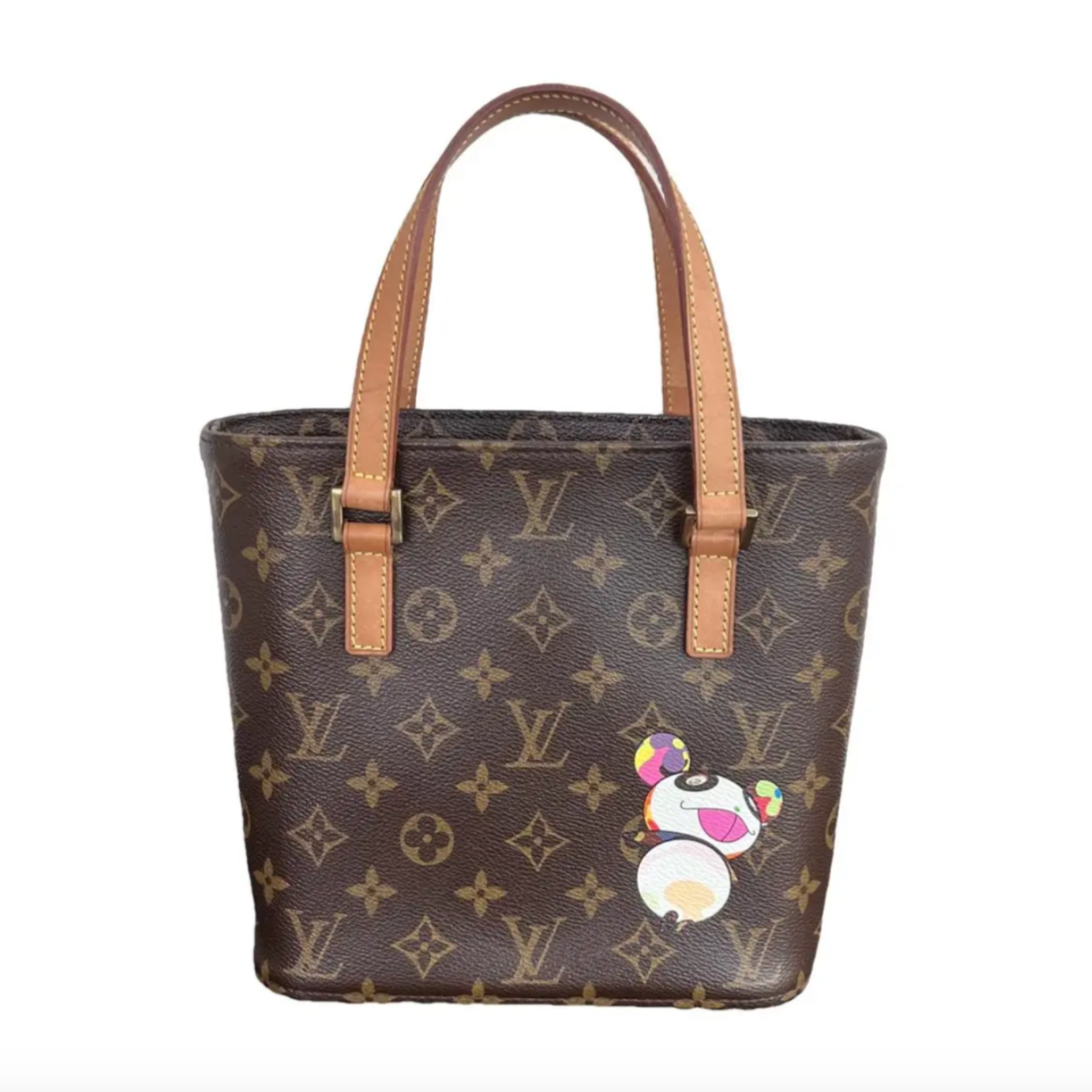 M51173 Takashi Murakami Vavin PM Panda Top Handle Bag