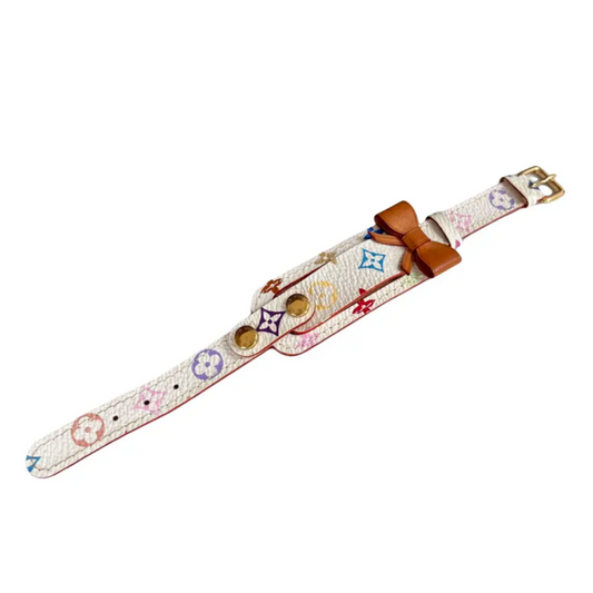 M92594
Limited Edition Porte Address WHITE Multicolor Takashi Murakami Vintage Bracelet 