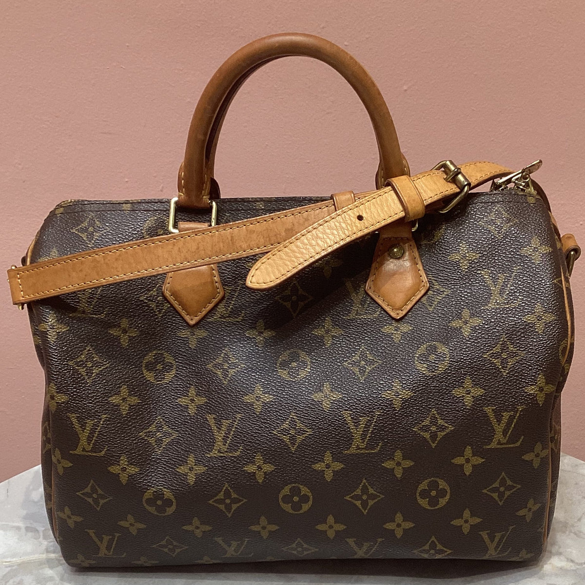BUY PRE-OWNED LOUIS VUITTON MONOGRAM SPEEDY 30 BANDOULIERE IN SINGAPORE