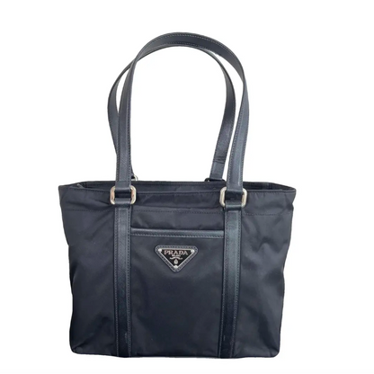 Prada black nylon tote bag Singapore