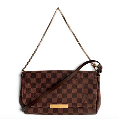 Buy Pre-owned Louis Vuitton Favorite MM Damier Ebène at Poshler Collective Singapore