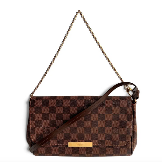 Buy Pre-owned Louis Vuitton Favorite MM Damier Ebène at Poshler Collective Singapore