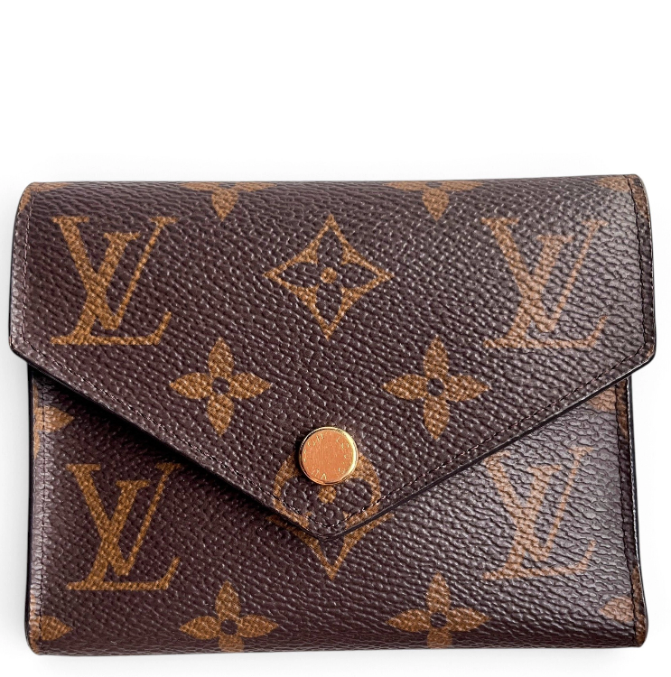 Buy Pre-owned Louis Vuitton Victorine Monogram Coated Canvas Wallet RFID at Poshler Collective Singapore 