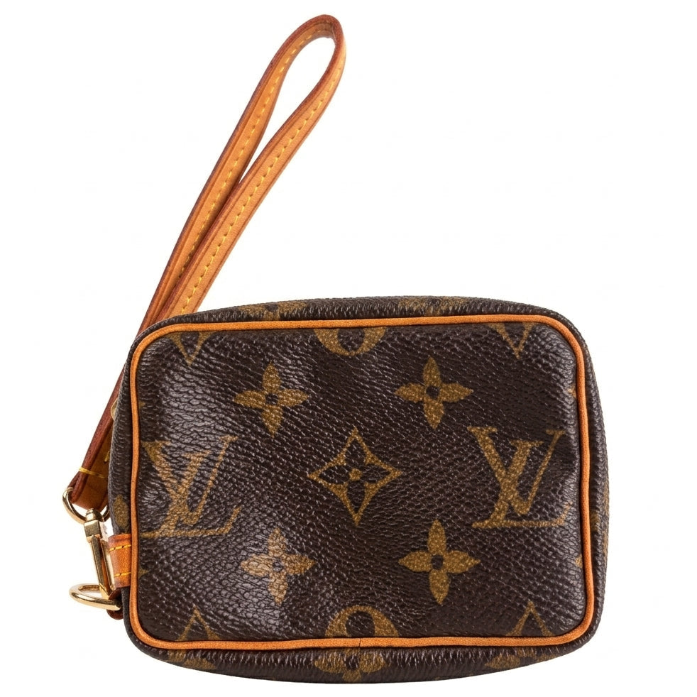 Buy Pre-owned Louis Vuitton Wapity Monogram Pouch Wrislet at Poshler Collective Singapore