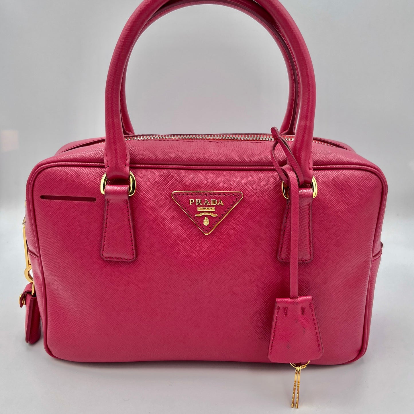 Prada Saffiano Top Handle Bag