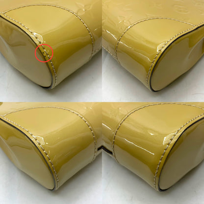 Louis Vuitton Santa Monica Yellow Vernis Clutch/ Crossbody Bag