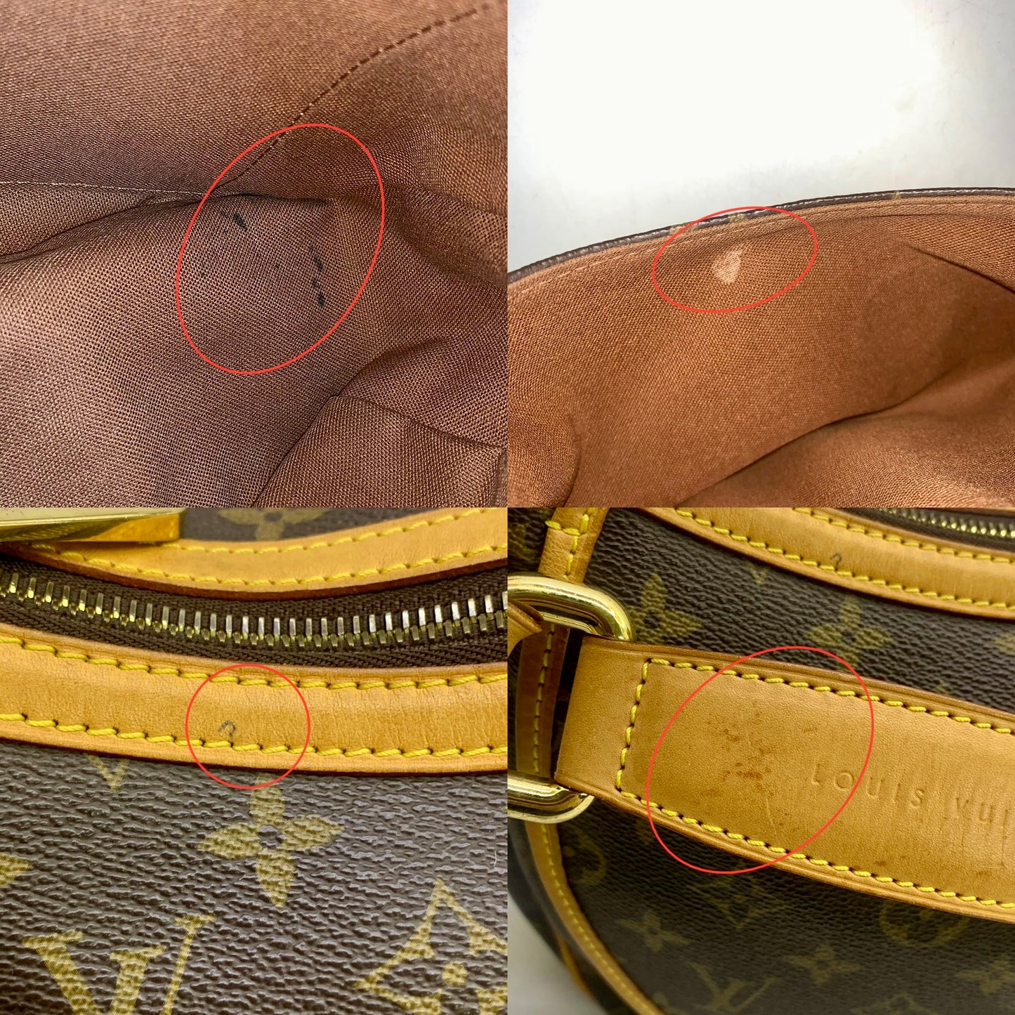 Louis Vuitton Vintage Tulum PM Shoulder Bag