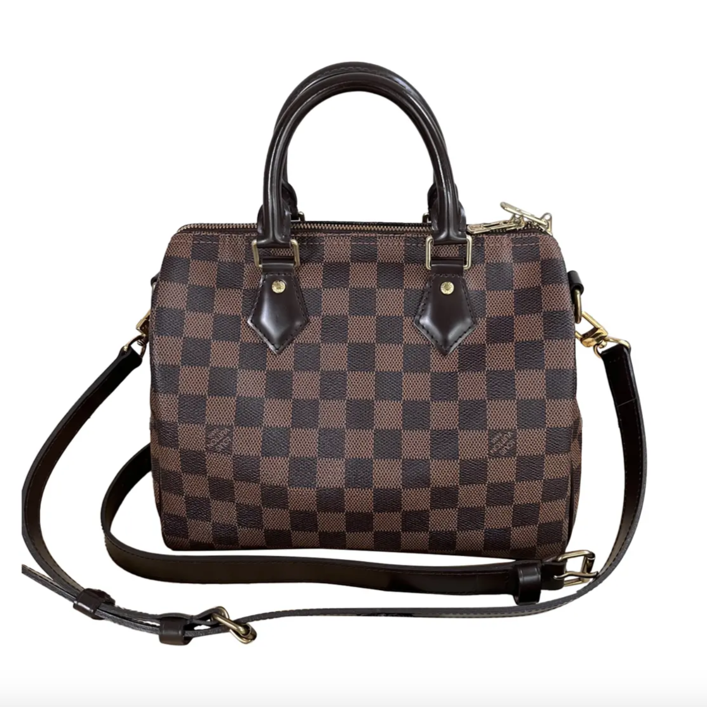 Speedy Bandouliere 25 Damier Ebene