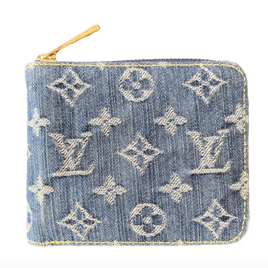 Louis Vuitton Vintage Denim Wallet