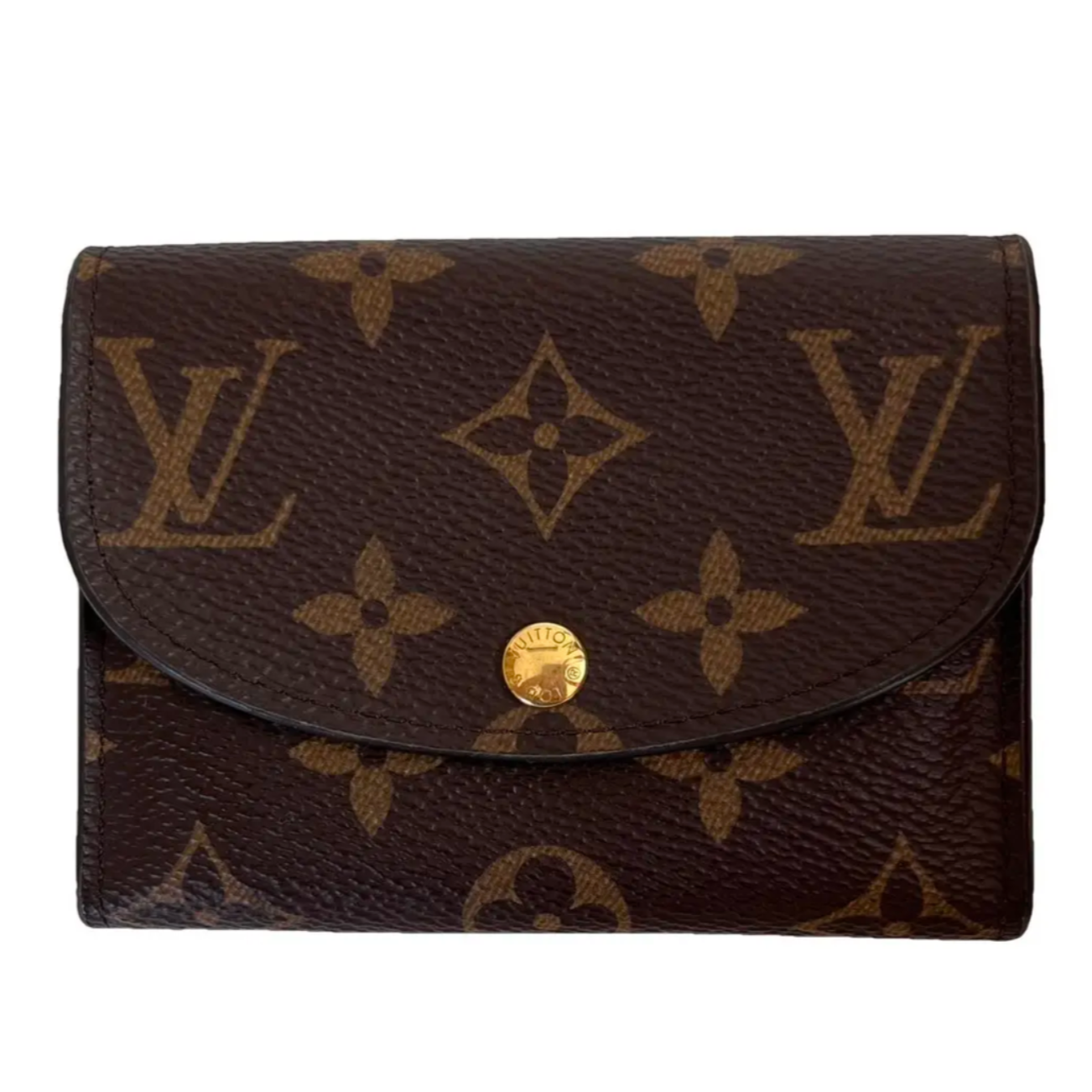 Louis Vuitton Rosalie Monogram Coin Purse with initial