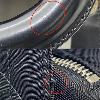 Christian Dior Lady Dior Vintage Nylon East West Mini Top Handle