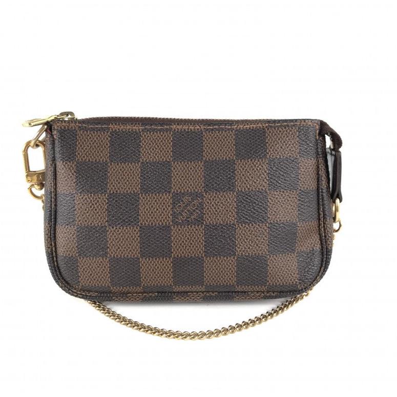 Singapore Vintage Louis Vuitton Damier Ebene Mini Pochette Accessoires
