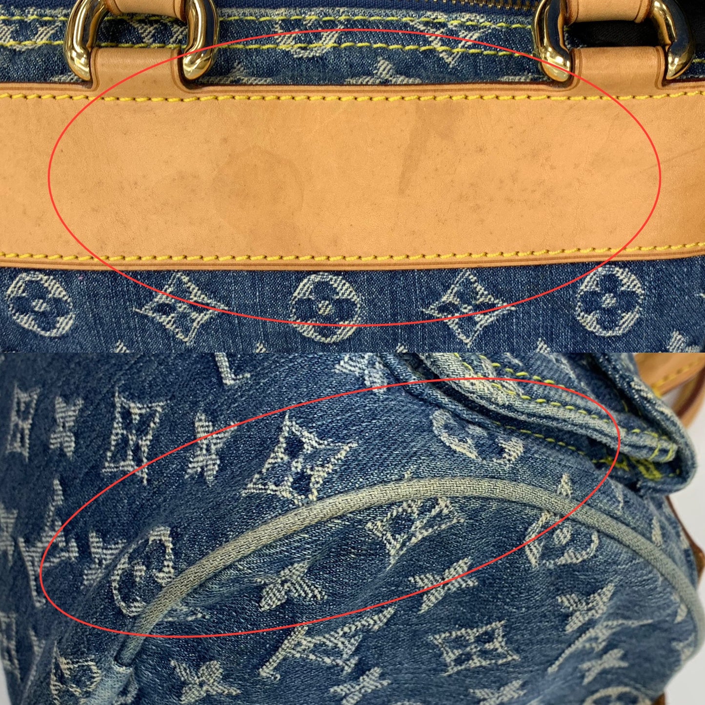 Louis Vuitton Denim Neo Speedy Top Handle Bag
